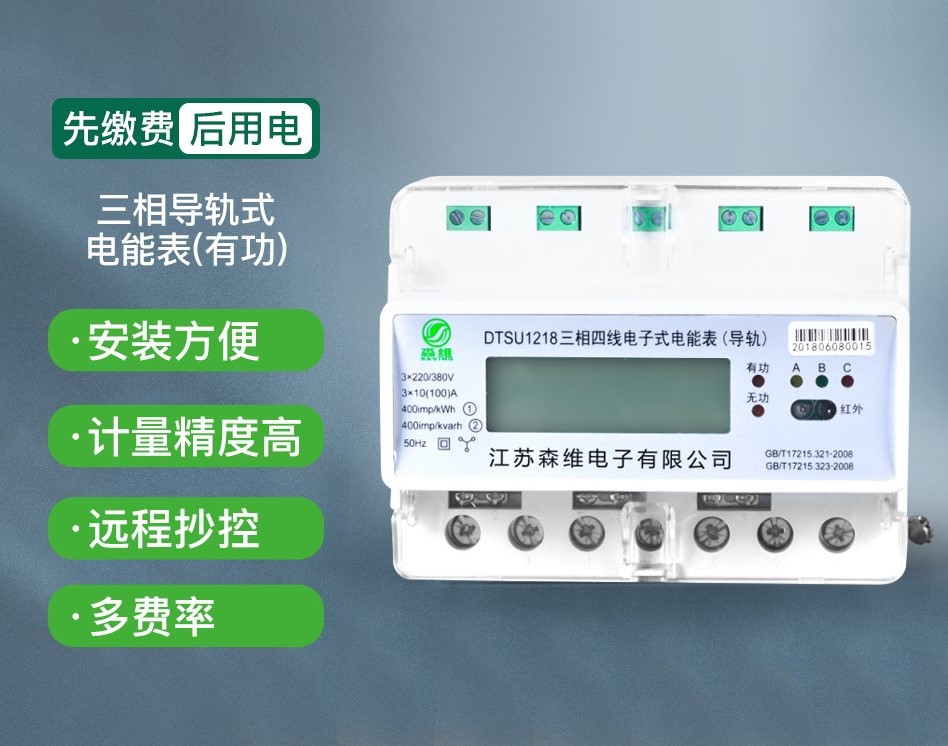 三相導(dǎo)軌式電能表（有功）